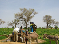 Controle d'un puit à Banizoumbou Niger