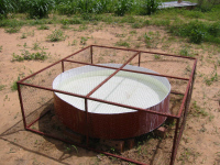 Collecteur d'eau à Banizoumbou Niger