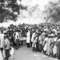 Campagne de vaccination polio. Sénégal, 1963
