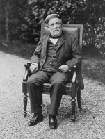Louis Pasteur photographié par Henri Mairet en 1895