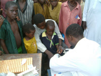 Suivi de la transmission du paludisme. Village de Banizoumbou, Niger.