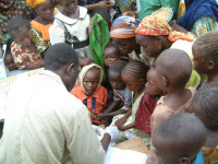 Suivi de la transmission du paludisme. Village de Banizoumbou, Niger en 2004