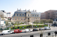 Façade du bâtiment historique de l'Institut Pasteur
