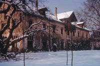 Marnes-la-Coquette, sous la neige