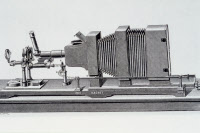 Grand appareil de microphotographie, gravure,1898