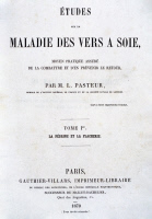 Etudes sur les maladies des vers à soie par Louis Pasteur