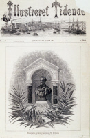 Hommage à Pasteur dans "Illustreret Tidende" du 27 juillet 1884