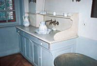 Salle de bain dans l'appartement de Louis Pasteur