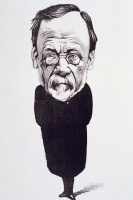 Caricature de Louis Pasteur
