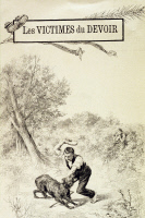 Jean-Baptiste Jupille combattant un chien enragé