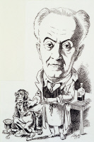 Caricature de Constantin Levaditi