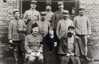René Dujarric de la Rivière, Julien Dumas et d'autres médecins militaires pendant la première guerre mondiale