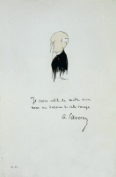 Caricature d'Alphonse Laveran (1845-1922)