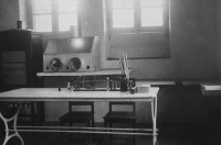 Laboratoire de la peste de l'Institut Pasteur de Madagascar en 1926