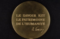 Médaille Pasteur, 1995, revers