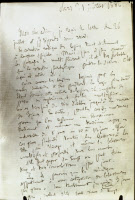 Lettre de Louis Pasteur à Adrien Loir