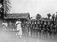 Camp des sommeilleux, Institut Pasteur de Brazzaville, v. 1930