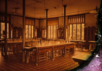Laboratoire de l'Institut Pasteur vers 1900.