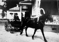 Léon Tolstoï et Elie Metchnikoff en Russie, mai 1909