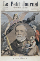Allégorie-hommage mort de Pasteur