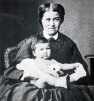 Marie Pasteur et Camille Pasteur en 1864