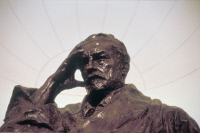 Buste de Louis Pasteur, bronze, 1923