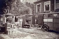 Les "ambulances de Legroux" à l'Institut Pasteur vers 1916/1917.
