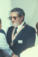 Dr Coulanges lors du centenaire de l'Institut Pasteur de Paris à Madagascar