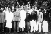 Personnel de l'Institut Pasteur de Madagascar en 1946