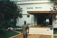 Entrée de l'Institut Pasteur de Bangui