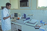 Laboratoire Institut Pasteur de Dakar 1987
