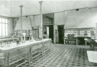 Laboratoire de Emile Roux à l'Institut Pasteur vers 1895