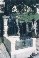 Tombe de Daniel Iffla dit "Osiris" au cimetière de Montmartre.