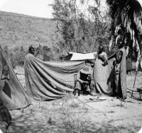 Mission scientifique du Bourg de Bozas (1901-1903). Camp du confluent (Ethiopie), 1901. 