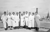 Equipe du laboratoire de chimie de Michel Macheboeuf (1900-1953)