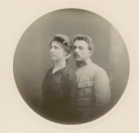 Eugène Wollman (1883-1943) et Elisabeth Wollman (1888-1943) vers1905