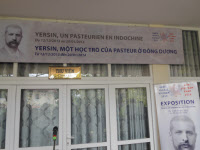 Exposition Yersin à l'Institut Pasteur d'Hô-Chi-Minh-Ville en 2013