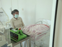 Unité pédiatrique de l'hôpital de Moramanga, Madagascar.