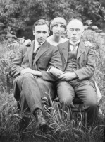 Paul Bordet, Marguerite Bordet, Jules Bordet vers 1923