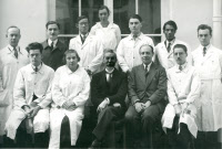 Gabriel Bertrand et son équipe 1925