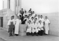 Personnel de l'Institut Pasteur du Maroc vers 1932-1939
