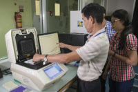 Laboratoire de l'Institut Pasteur du Cambodge - Projet "South-East Asia Encephalitis" en 2015