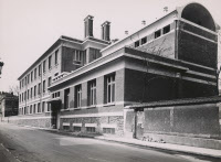 Vue du bâtiment de la tuberculose de l'Institut Pasteur, depuis la rue falguière