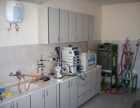 Laboratoire de fermentation de cultures de suspension à l'Institut de Microbiologie Stephan Angeloff (Sofia, Bulgarie).