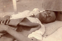 Malade de la peste, Inde, 1899
