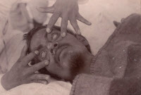 Malade de la peste, Inde, 1899