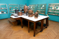 Salle des souvenirs scientifiques au musée Pasteur, Paris