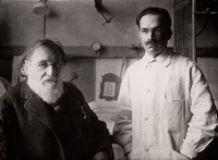 Elie Metchnikoff et Alexandre Besredka à l'Institut Pasteur vers 1914
