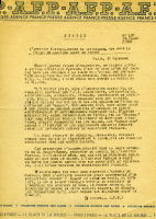 Dépêche AFP du 13 décembre 1944 - page 1