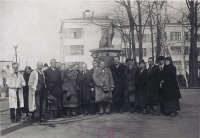 Alexandre Besredka et Michel Macheboeuf en Russie vers 1940.
